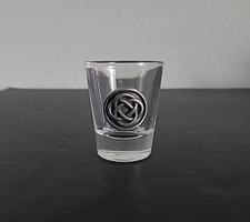 Vintage Mullingar Trinty Knot Pewter Shot Glass picture