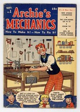 Archie's Mechanics #1 GD+ 2.5 1954 picture