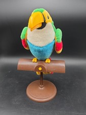 Electronic Talking Toucan On Perch Flaps Wings Toy picture