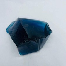 Blue Obsidian Natural Rough Gemstone 500–600 Ct Healing Energy Stone picture