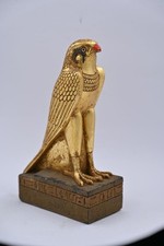 Rare Pharaonic Statue of God Horus : Authentic Ancient Egyptian Artifact 235 BC picture