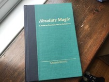 Absolute Magic Derren Brown ***Signed 2nd Edition***Out of Print**RARE** picture