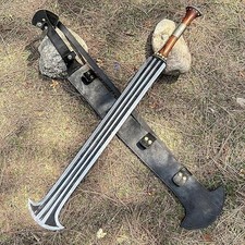 Custom Handmade Ancient African Konda Sword , Ikakalaka Sword , Inspired Tribal picture