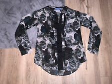 Vera wang womens floral top size small picture