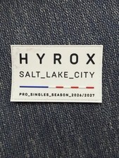 Hyrox Salt Lake City Finisher Patch picture
