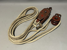 Vintage Durbin Durco St. Louis Double Pulley Fence Stretcher Block and Tackle picture