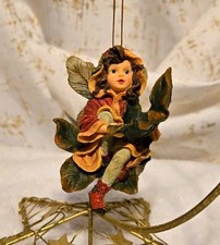 #2E Sienna Faerieleaf Boyds Bears Fairy Fall Christmas Ornament NWOB picture