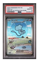 Pokemon TCG - Mew EX 232/091 - Paldean Fates Bubble Mew  - SIR - PSA 10 GEM MINT picture