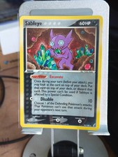 Pokemon Sableye 10/100 Holo Rare EX Crystal Guardians 2006 Binder Copy picture