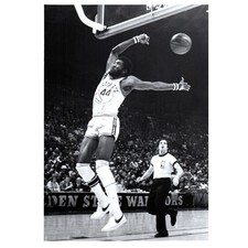 1980s Press Photo Basketball NBA Golden State Warriors Sam Mitchell 7x9