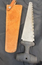 Buck SawBuck Vintage Double-Edge Saw with Leather Case picture