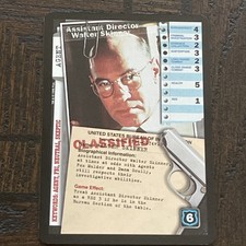 X-FILES Collectible Card Game Premier Edition ULTRA RARE AD Walter Skinner k39 picture