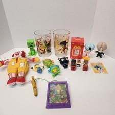 McDonald's Lot Of Vintage & Modern Toys Collectibles Shrek Minecraft Rugrats Etc picture