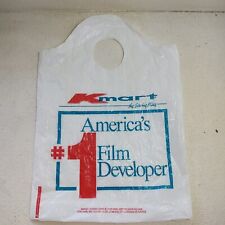 Kmart The Saving Place Americas #1 Film Developer Vtg Plastic Bag 18