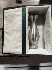 Pewter Bud Vase Vintage Pewter Collectible picture