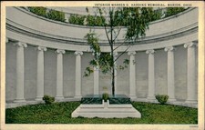Harding Memorial Postcard Marion Ohio Warren G Harding Interior Unposted 123462 picture