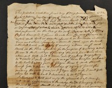 1782 antique LAND DEED worcester ma Jno GLYN? mill farm Thos STOWELL clothier picture