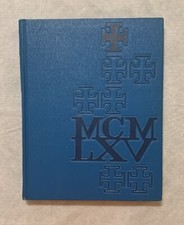 Vtg 1965 Saint Mary’s College Blue Mantle Annual YEARBOOK picture
