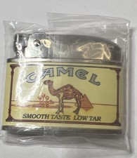 Vintage Camel Cigarette Lighter Mint In Package New Old Stock Firebird Japan picture