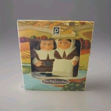 THE Pilgrim Pair Thanksgiving Napkin Holder From Publix Table Holiday Collection picture