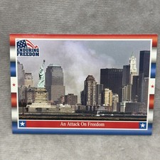 2001 Topps Enduring Freedom an Attack on Freedom World Trade Center #3 picture