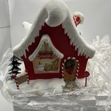Hawthorne Village Coca Cola Polar Bear Collection Frosted Dreams Bakery NEW picture