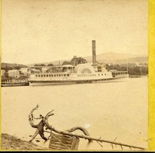 Lake George NY: Steamer Minnehaha 1860s Steam Boat [Joki collection] E356 picture