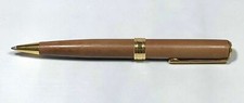 Diplomat Clasic 1922 Vintage Oversized Brown Leather Covered Ballpoint Pen N O S. picture
