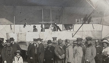 1911 LZ 10 Schwaben Zeppelin Airship RPPC Postcard Karlsruhe Germany Military picture