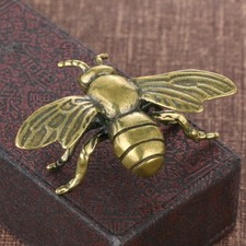 1Pc Brass Bee Statue Animal Statue Toys Home Office Table Decoration Ornament' picture
