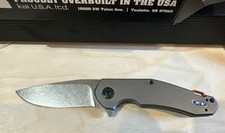 Discontinued Zero Tolerance ZT0220 Anso S35VN TI Flipper New In Box Titanium  picture