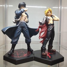 Roy Mustang Edward Elric Figure Set Authentic Collectible Anime Japan Preowned picture