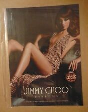 JIMMY CHOO Designer Perfume Fragrance Original Print Ad Advertising picture