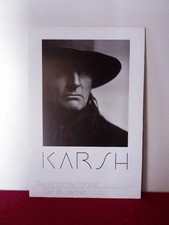 Yousuf Karsh - Grey Owl 1936 - The Art of the Portrait 1989 Exhibition Poster CA picture