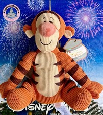 2026 Disney Parks Winnie the Pooh Tigger 100th Anniversary Knit Plush LE 5000 picture