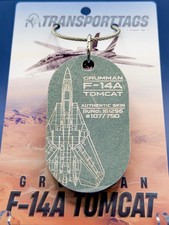 F-14A Tomcat TransportTag--F-14 THAT INSPIRED TOP GUN MAVERICK Honeycomb #107 picture