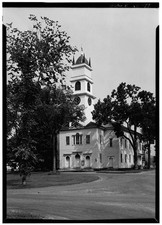 Lyme NH Lyme Congregational Church 1959 The Green steeple historic building picture