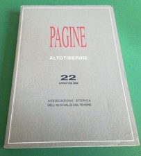 Pagine Altotiberine - No. 22 2004 Alta Valle Del Tevere Città Di Castello picture