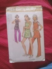 Simplicity 9943 NEW Summer Tunic & Pants Size 16.5 picture