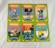 1991 Capri Sun/Nickelodeon Doug, Rugrats Trading Cards - Lot of 6 picture