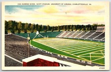 Scott Stadium University of VA Charlottesville sunrise football college picture