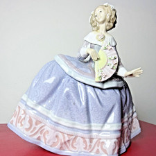 Rare Retired Signed By vicente lladró dolz LLADRO 5412 Isabel picture