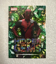 Topps 2025 Chrome Marvel Deadpool & Wolverine Hidden Gems HG-1 Deadpool picture