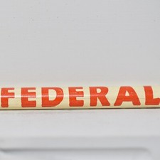 Vintage 1950s Federal Fertilizers White Red Blue Advertising Pencil picture