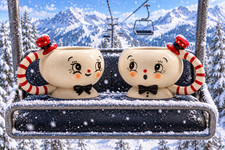 New release2026 Johanna Parker Design Snowman Christmas Cups picture