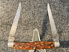 Nice, Original Pre-1935 * REMINGTON UMC * MUSKRAT * R4593 Vintage Folding Knife picture