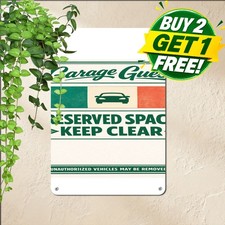 Italian Pride Parking Reserved Plaque 8x12 Man Cave Garage Tin Metal Wall Sign picture