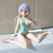 Anime Beautiful Girl Figure Handmade Car Decor Desktop Ornament Collectible Gift picture