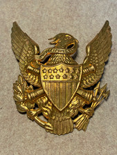 Indian War period Eagle plate, excellent with all 3 