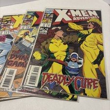 Marvel Comics X-Men Adventures Lot #10 - #15 1993 Lot Of 6 In Plastic Sleeves picture